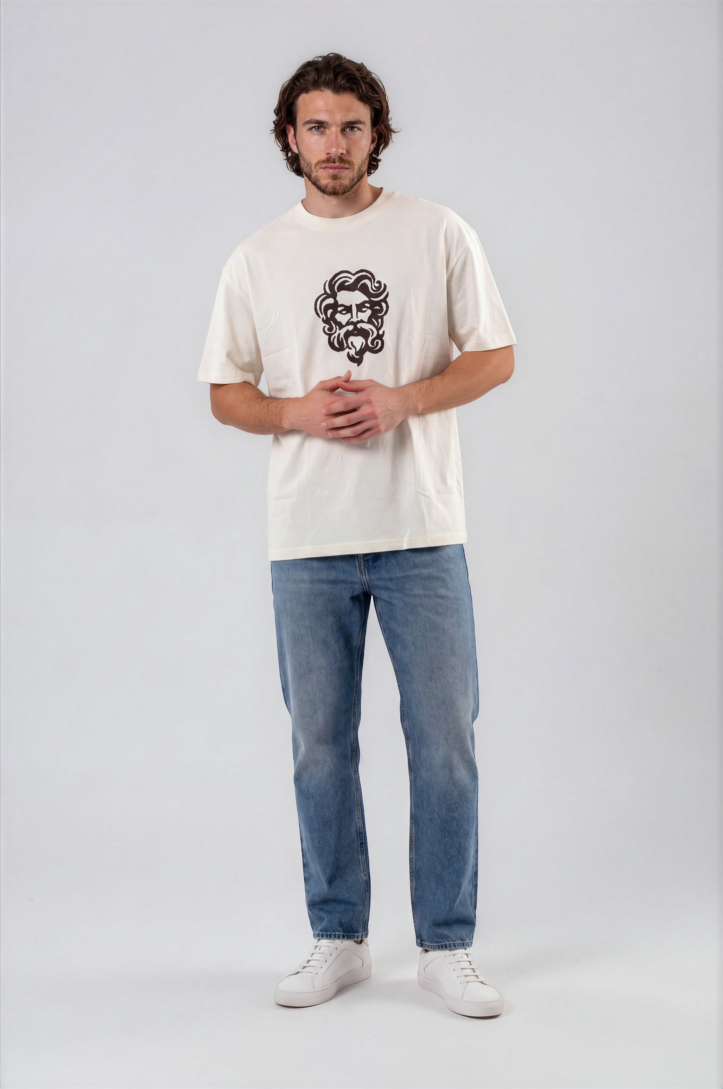 Human Face Artwork Tee