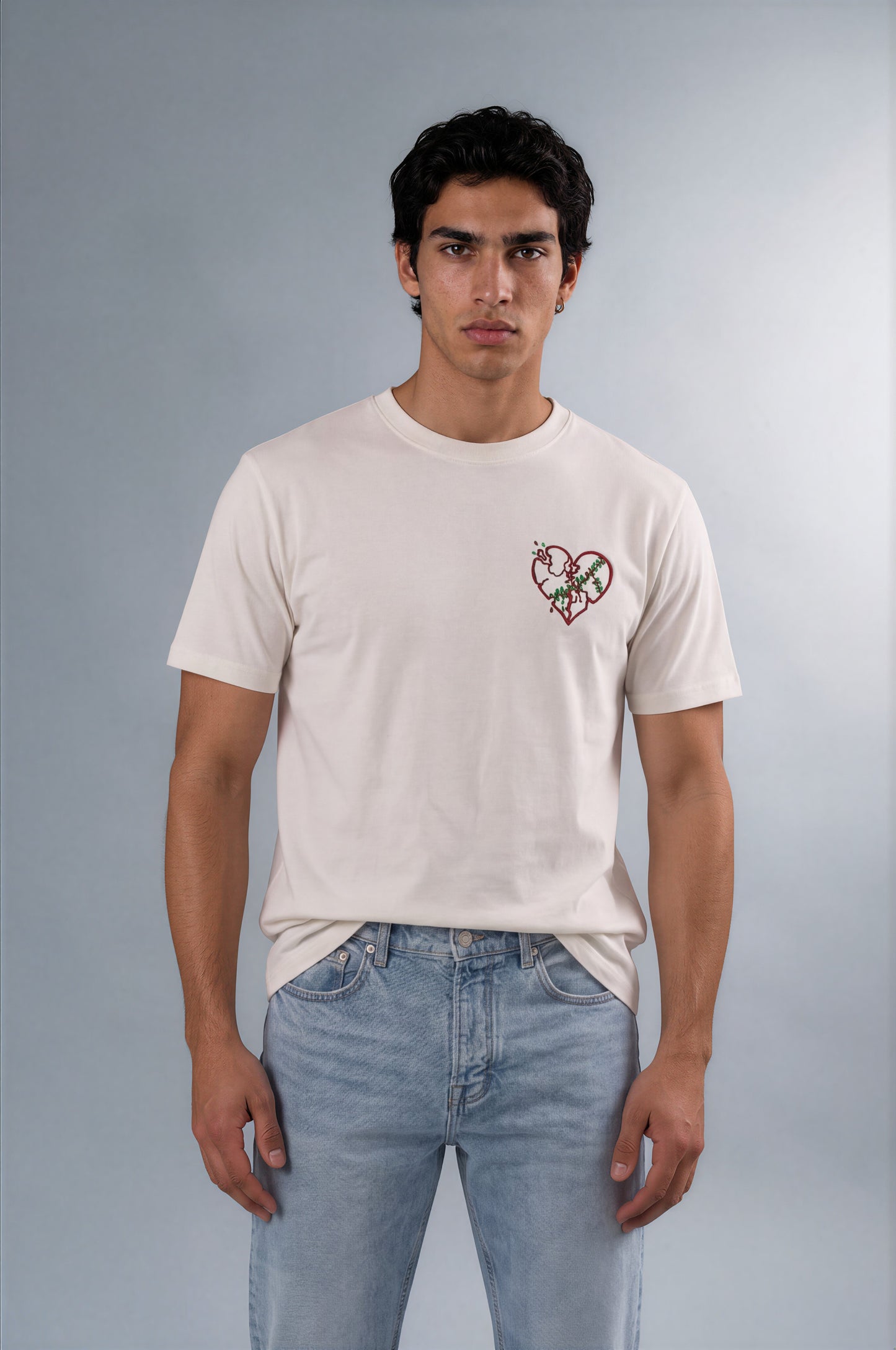 Myrtle™ “Lovemegain” Tee – Off White Pre Order Only