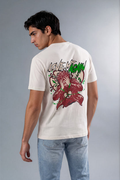 Myrtle™ “Lovemegain” Tee – Off White Pre Order Only