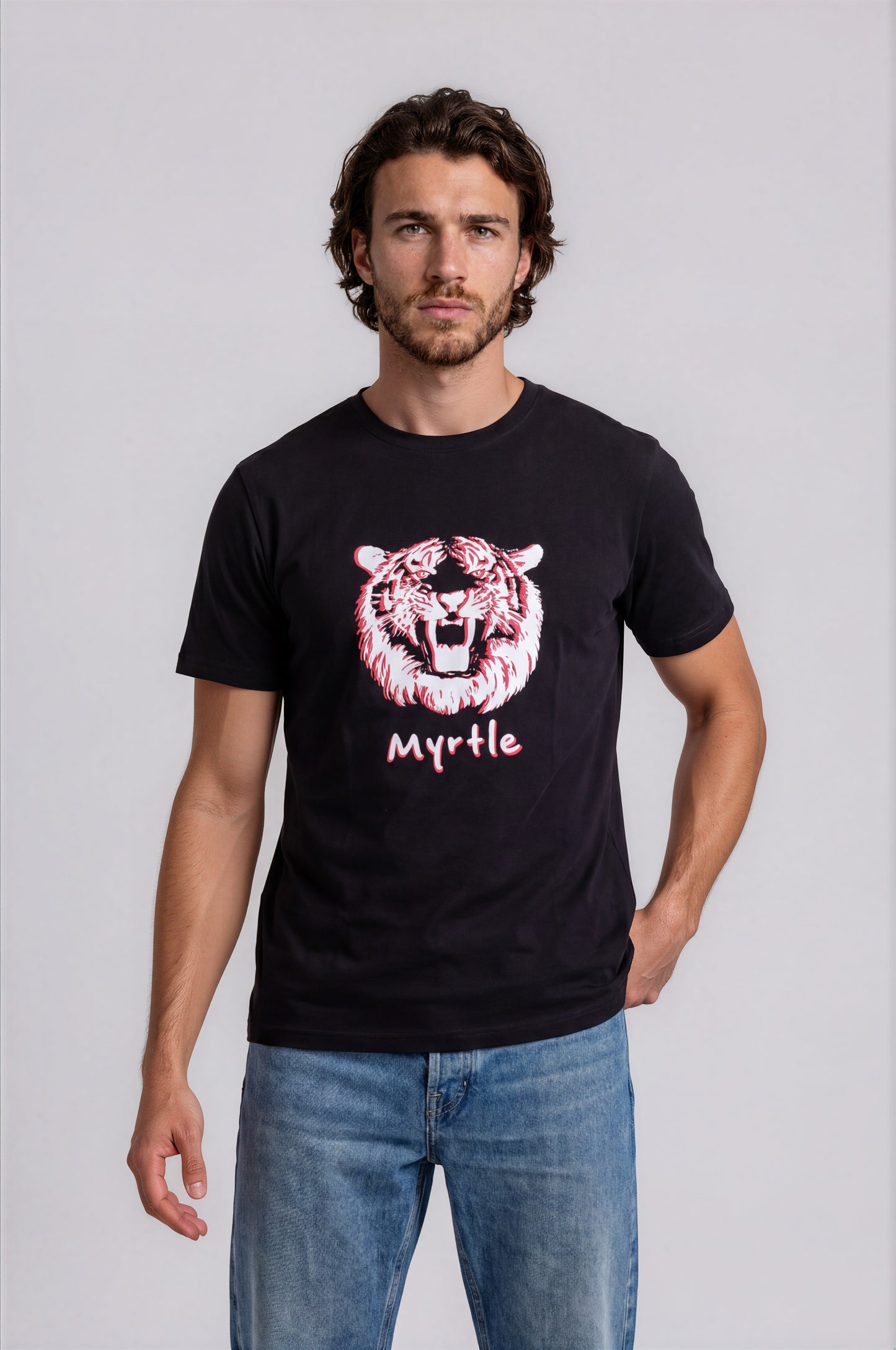 Roaring Tiger Tee – Black
