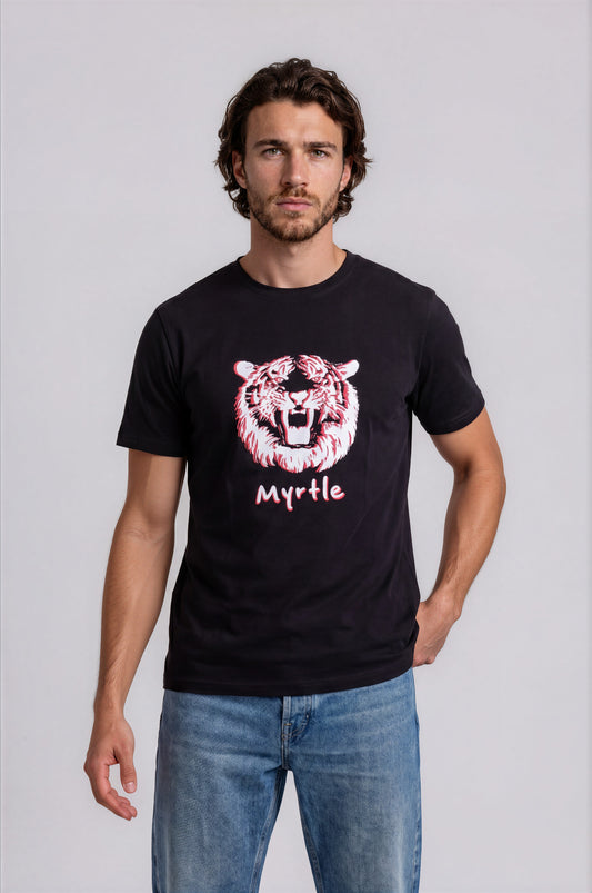 Roaring Tiger Tee – Black